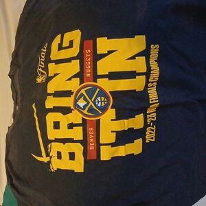 Nuggets  finals shirt  '22-'23